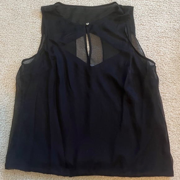 Women’s WHBM - Sleeveless Mesh Outer Layer w/ Built In Tank Top - Size 4​ - Picture 1 of 4